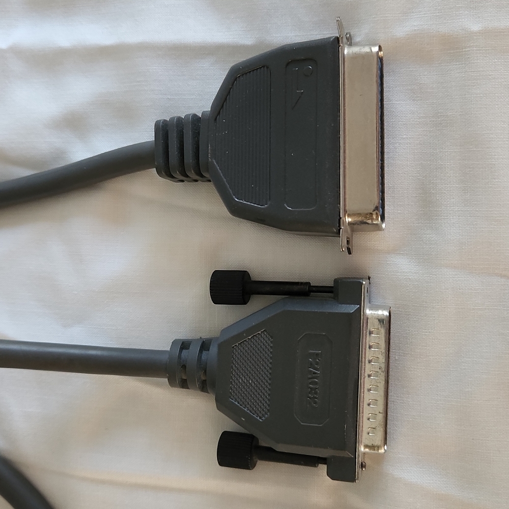 DB25 Male to C36 Male Parallel  Cable 10 Feet Long